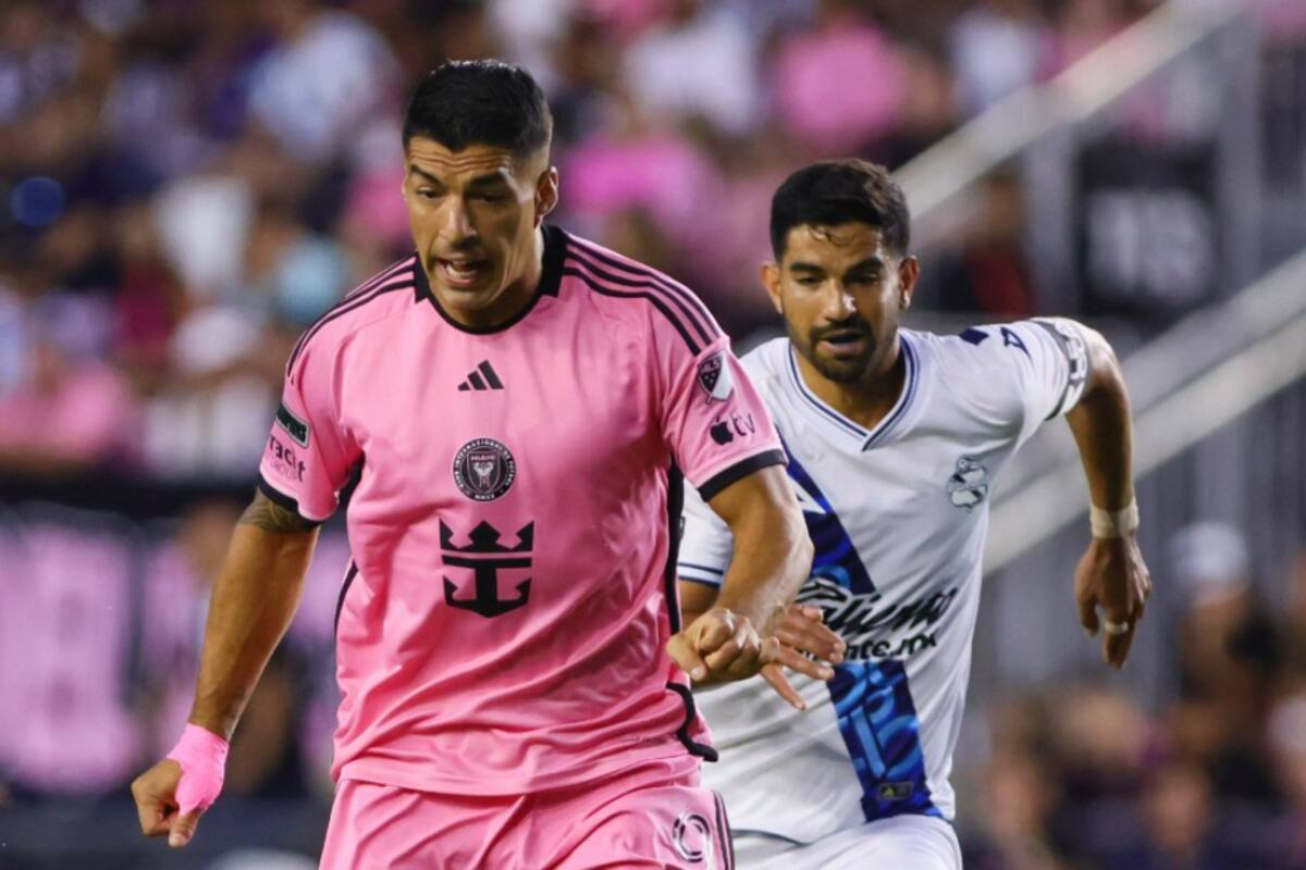 Inter de Miami le pega 0-2 al Puebla; sin Messi y con gol de Luis Suárez
