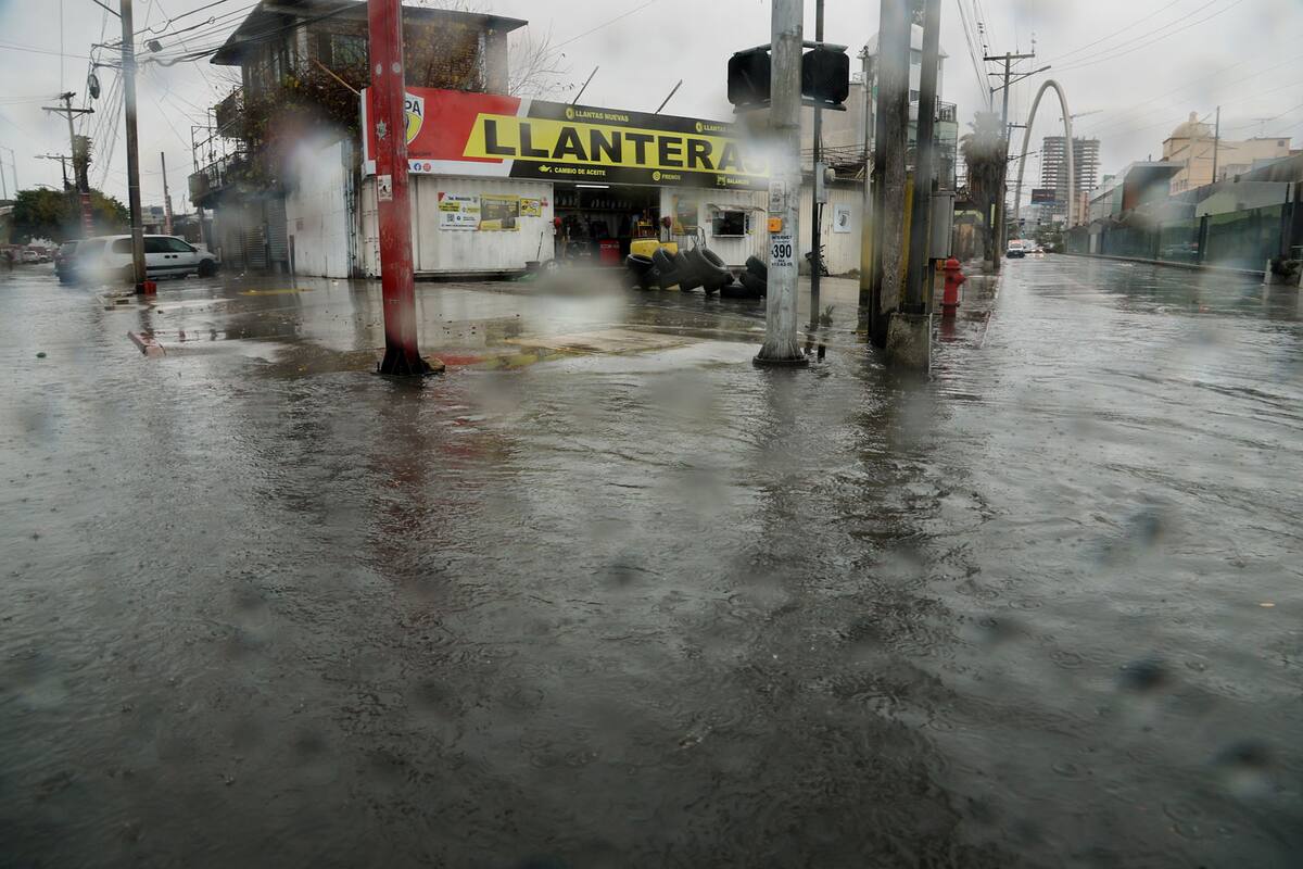 Dejan lluvias saldo blanco en Tijuana