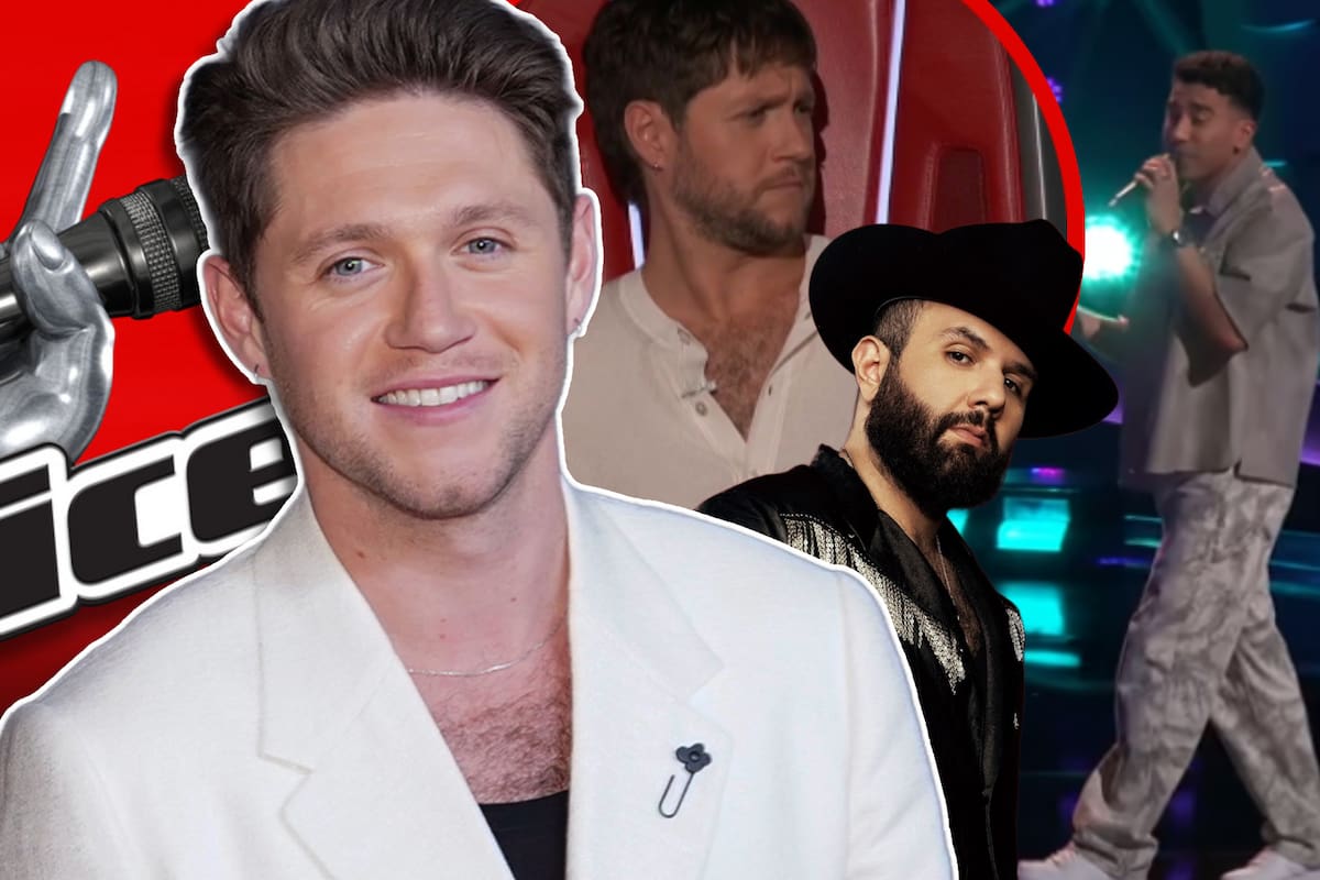 La curiosa reacción de Niall Horan al escuchar ‘Primera cita’ de Carín León interpretada por un concursante de “The Voice”