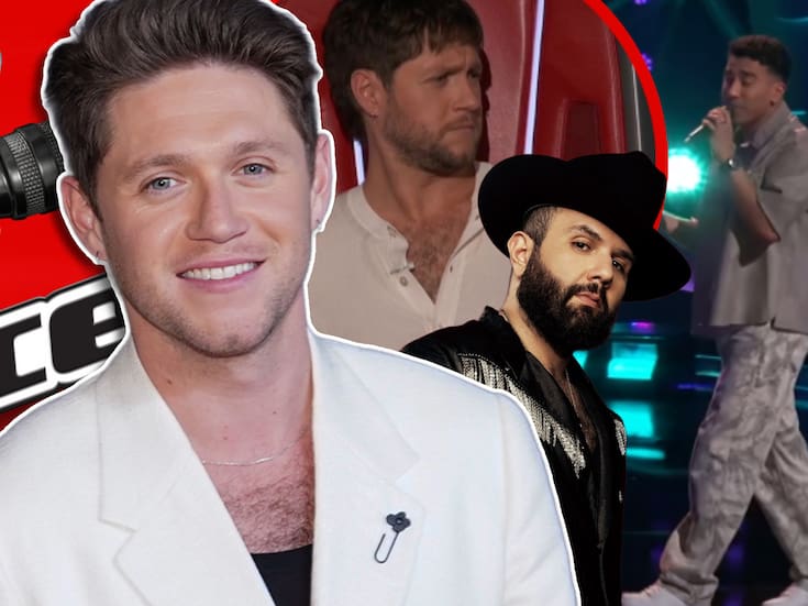 La curiosa reacción de Niall Horan al escuchar ‘Primera cita’ de Carín León interpretada por un concursante de “The Voice”