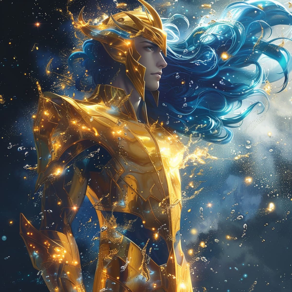 Camus de Aquarius, el 'Mago del agua y el hielo', dejó una marca imborrable en la serie con su habilidad única y su trágico destino.