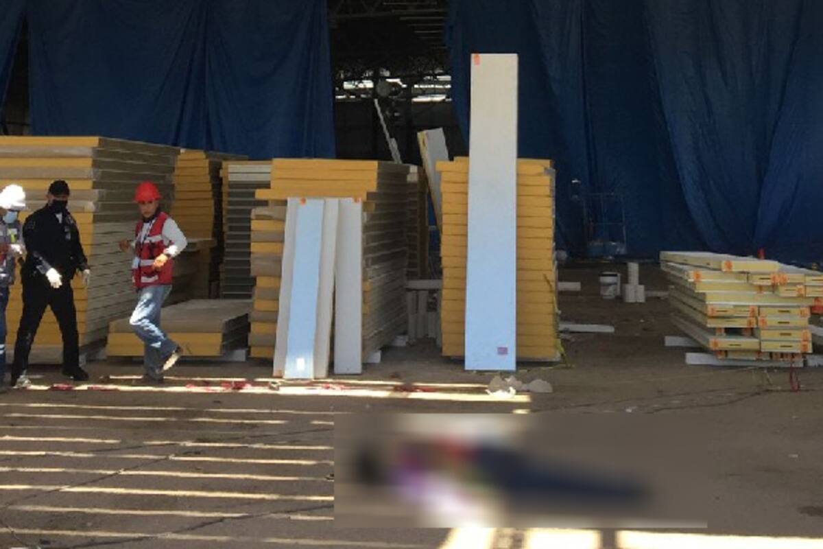 Muere trabajador al caer 10 metros en obra