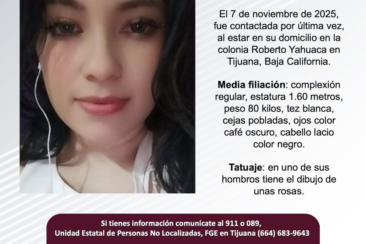 Se busca a Denise Nava Guerrero de 33 años