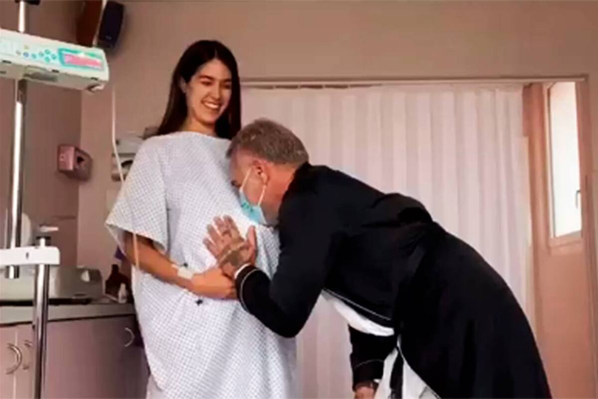¡Gianluca Vacchi y Sharon Fonseca se convierten en padres de una niña!