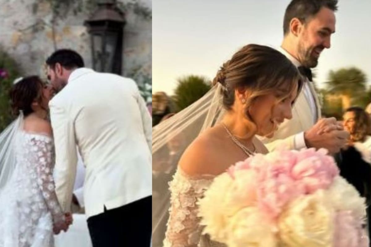 Así fue la boda de Sofía Castro y Pablo Bernot ¿Asistió Enrique Peña Nieto?