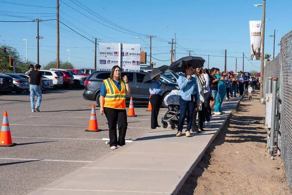 Estudiantes practican simulacros de emergencia en escuelas del distrito de Gadsden, AZ