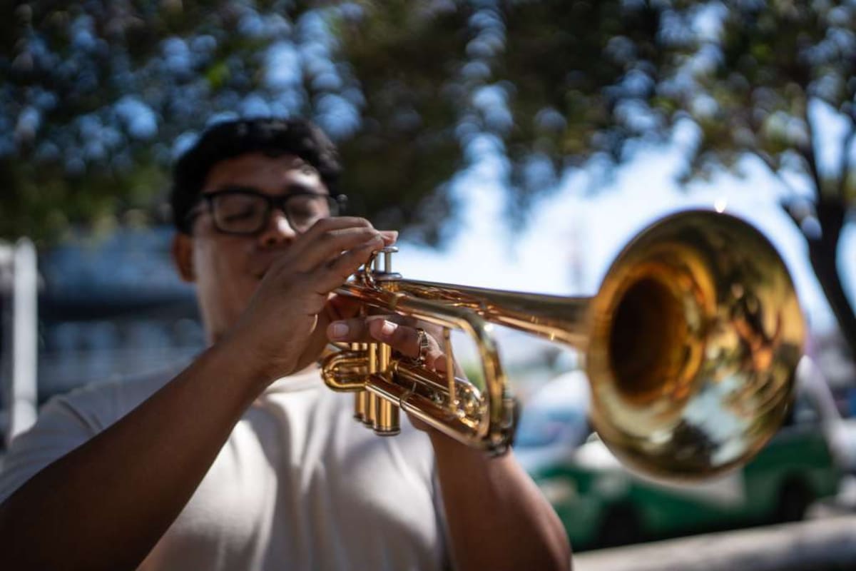 Trompetista de Tijuana busca llegar a Irlanda para estudiar música