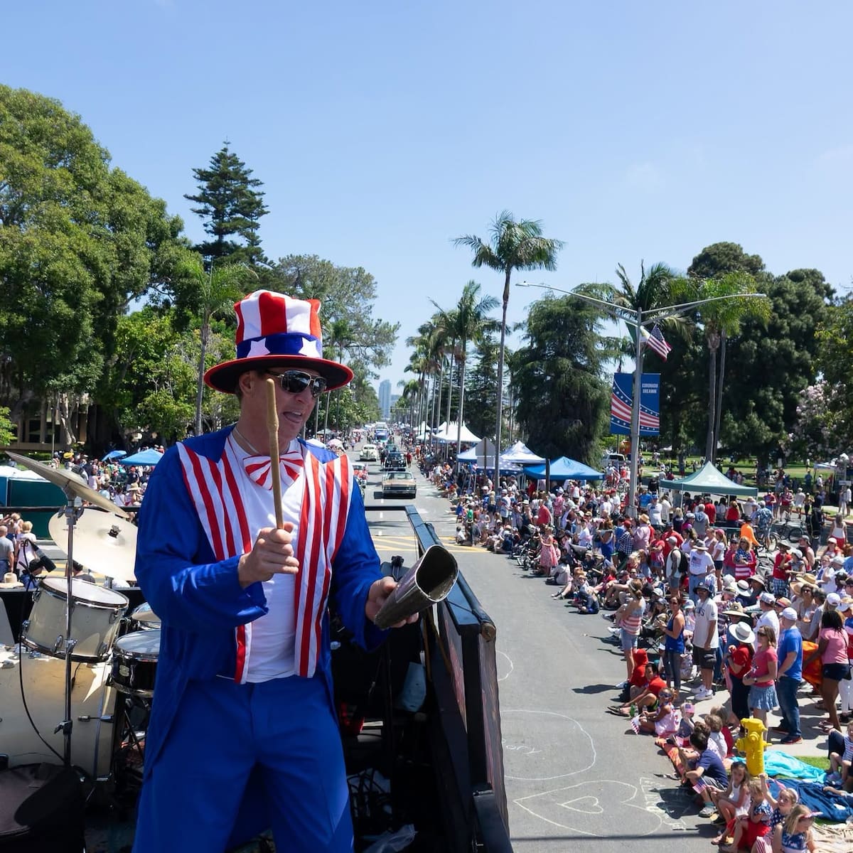 Coronado celebrará el 4 de julio con su tradicional desfile, conciertos, exhibiciones militares, actividades familiares y un espectáculo de fuegos artificiales para cerrar la jornada. Foto: Cortesía.