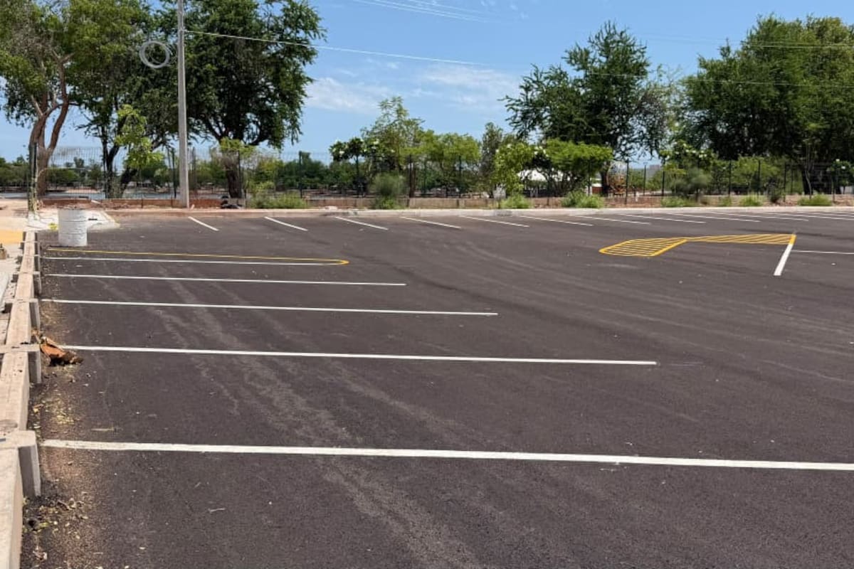 Nuevo estacionamiento de la Laguna del Náinari abrirá la próxima semana
