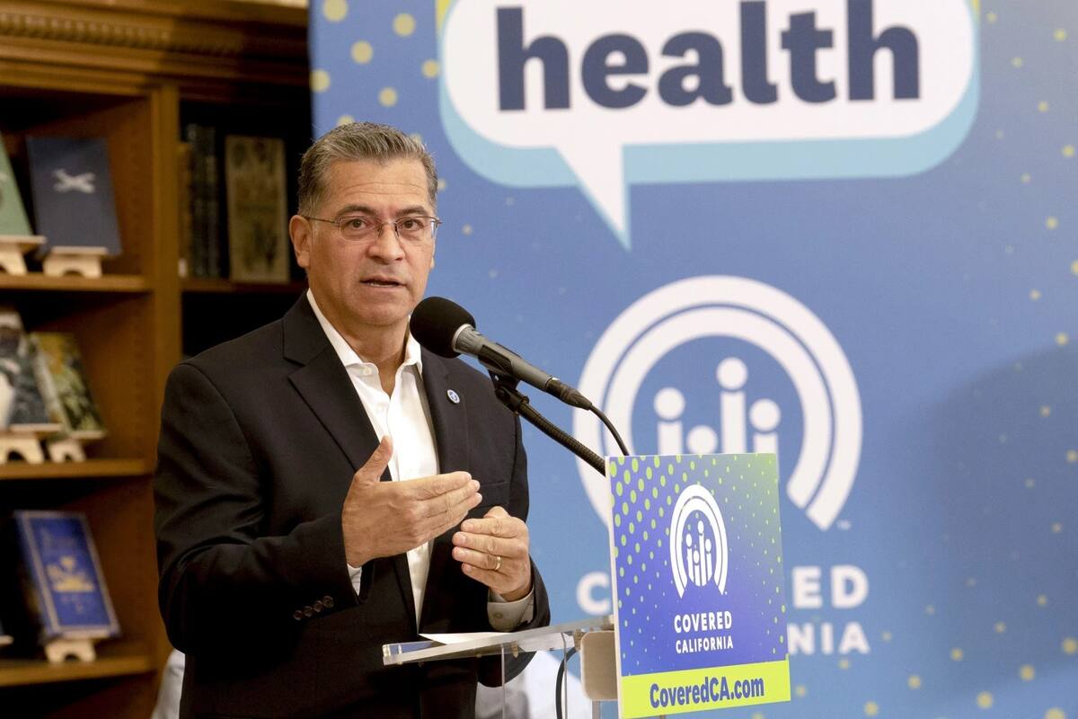 ARCHIVO - El secretario del Departamento de Salud y Servicios Humanos de Estados Unidos, Xavier Becerra, habla en Sacramento, California, el 29 de octubre de 2024. | Crédito: AP/Rich Pedroncelli