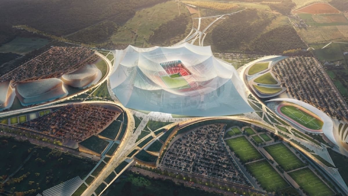 Marruecos construye un estadio para 115 mil espectadores que podría cambiar la historia del fútbol y convertirse en sede de la final del Mundial 2030
