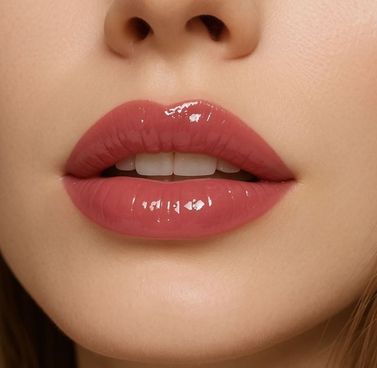 El poder del rojo: Un clásico que se reinventa con acabados 'glossy' para unos labios con mayor volumen y presencia.