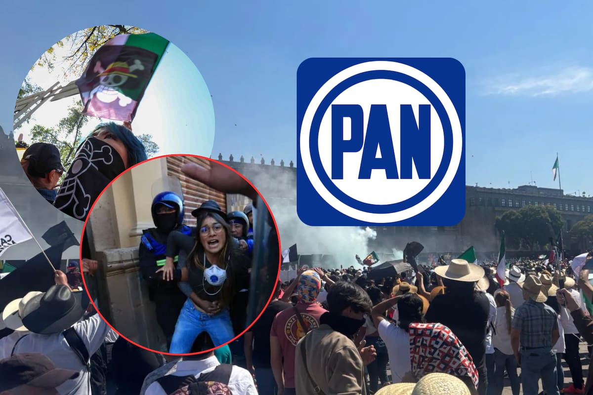 “¿Quién dio la orden de golpear?” PAN lleva a la FGR una denuncia por la violencia en la marcha de Generación Z y acusa operación de grupos infiltrados y abuso de autoridad