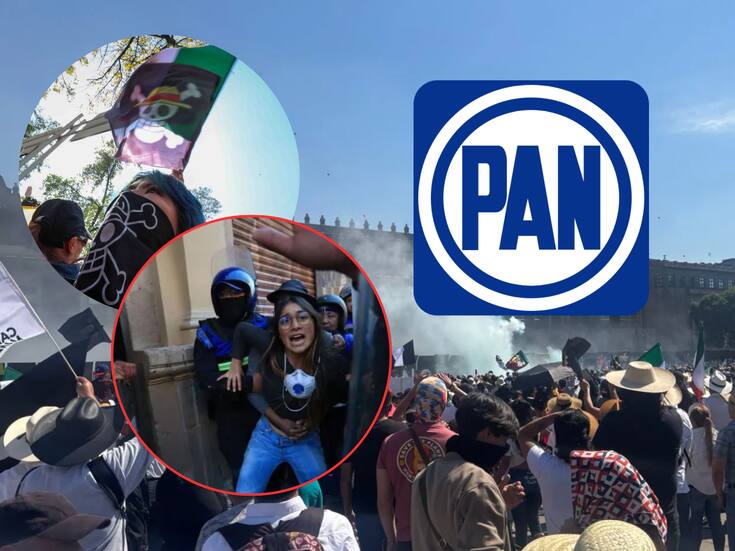 “¿Quién dio la orden de golpear?” PAN lleva a la FGR una denuncia por la violencia en la marcha de Generación Z y acusa operación de grupos infiltrados y abuso de autoridad