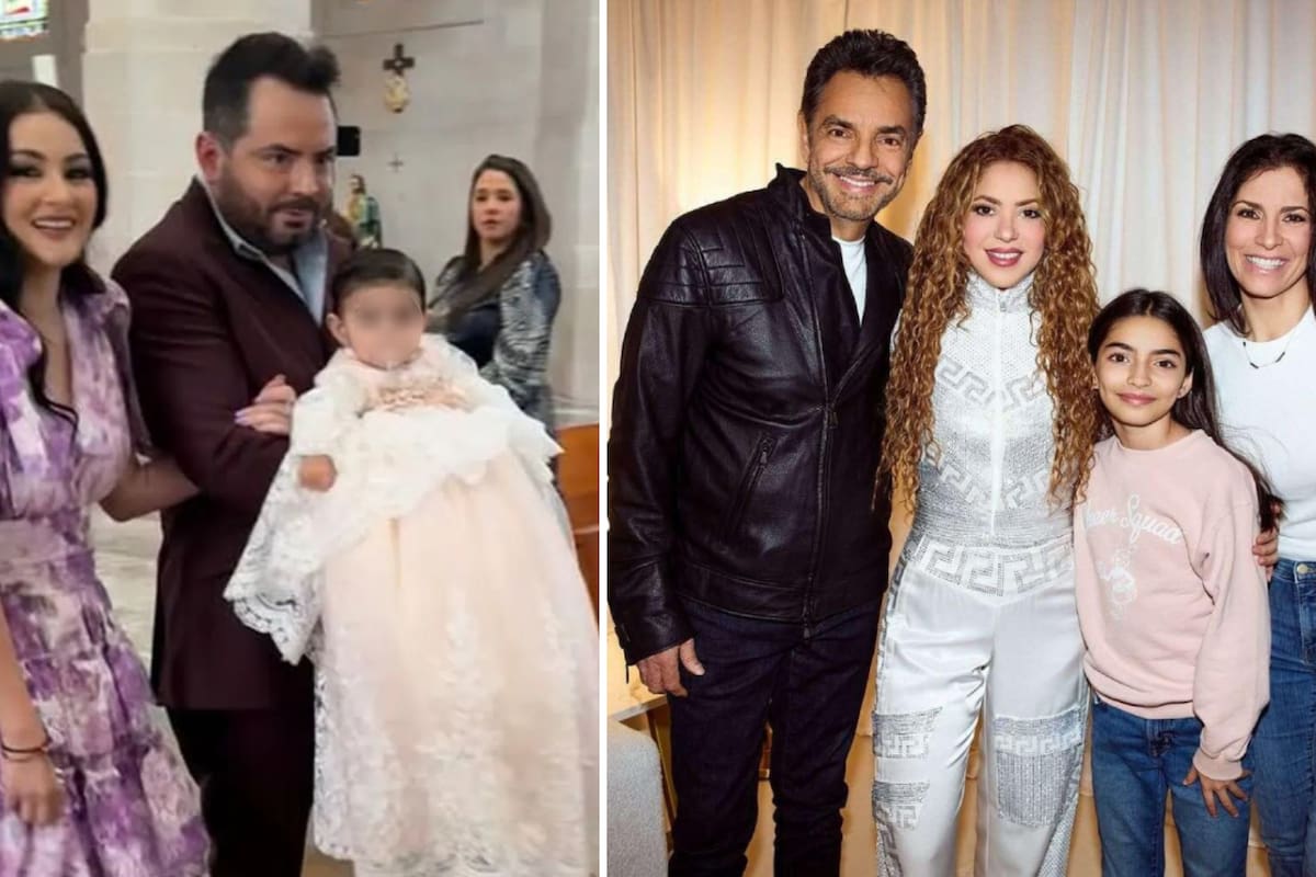 Eugenio Derbez recibe críticas por llevar a Aitana al concierto de Shakira, pero no al bautizo de la hija de José Eduardo