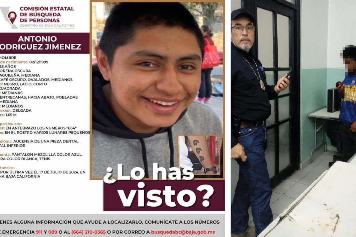 Localizan en Mexicali a joven desaparecido en Tijuana desde hace más de un año