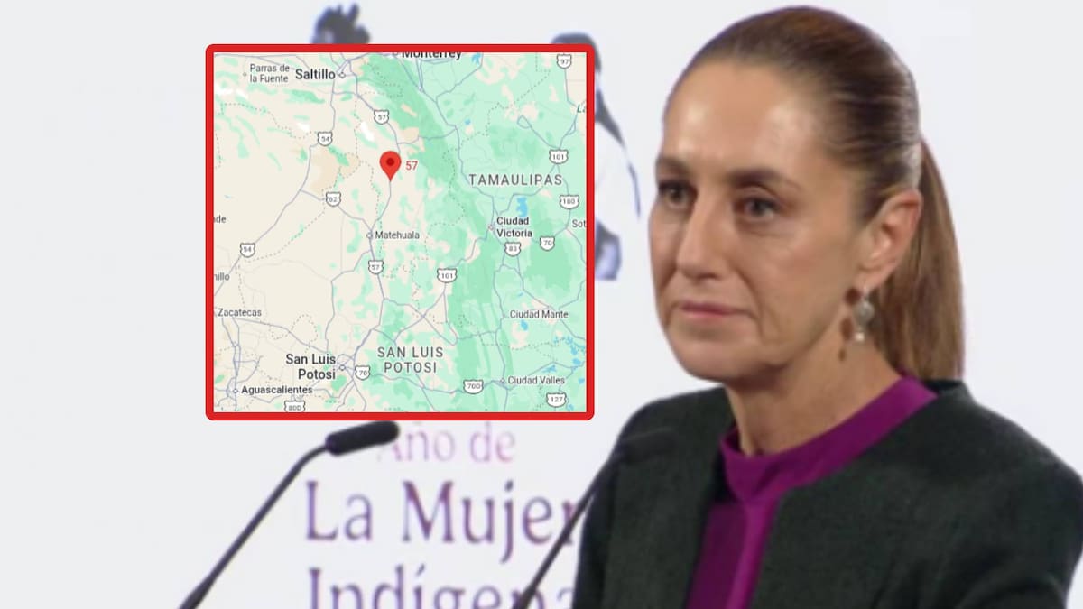 Reportan asalto a equipo de logística de Claudia Sheinbaum en la Carretera 57 en San Luis Potosí; refuerzan vigilancia en tramo, pero hasta ahora no hay pronunciamiento oficial
