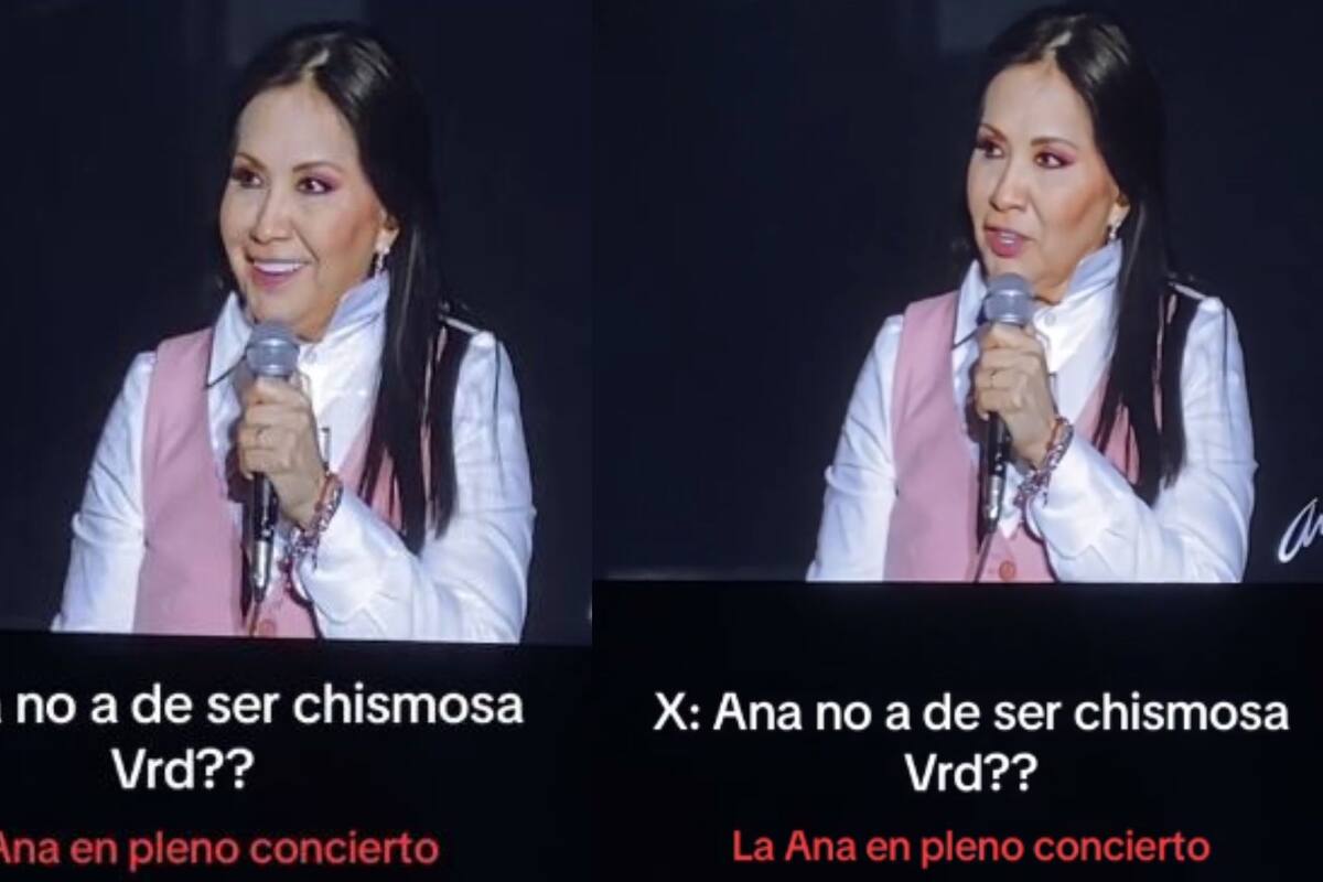 Ana Gabriel interrumpe su concierto para preguntar por ‘La Gilbertona’
