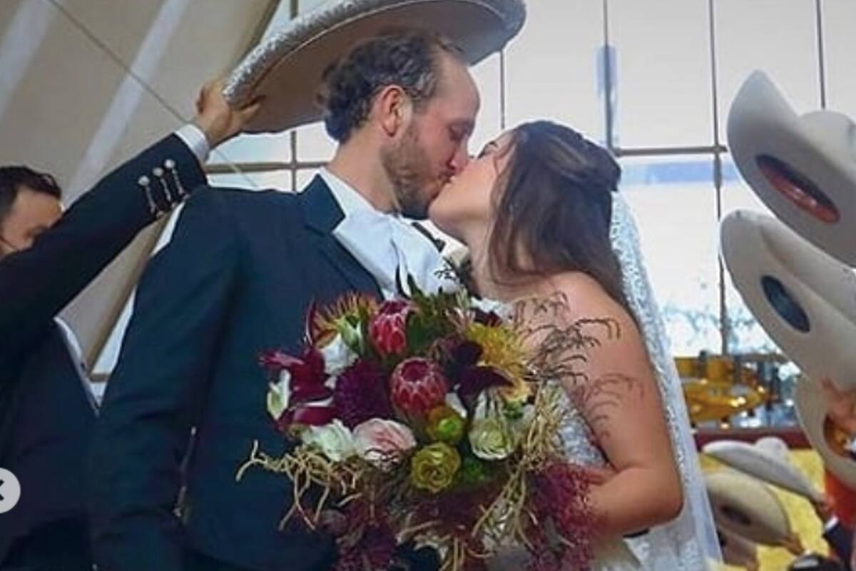 En plena pandemia se casó Camila Fernández, su abuelo Vicente estuvo ausente en su boda