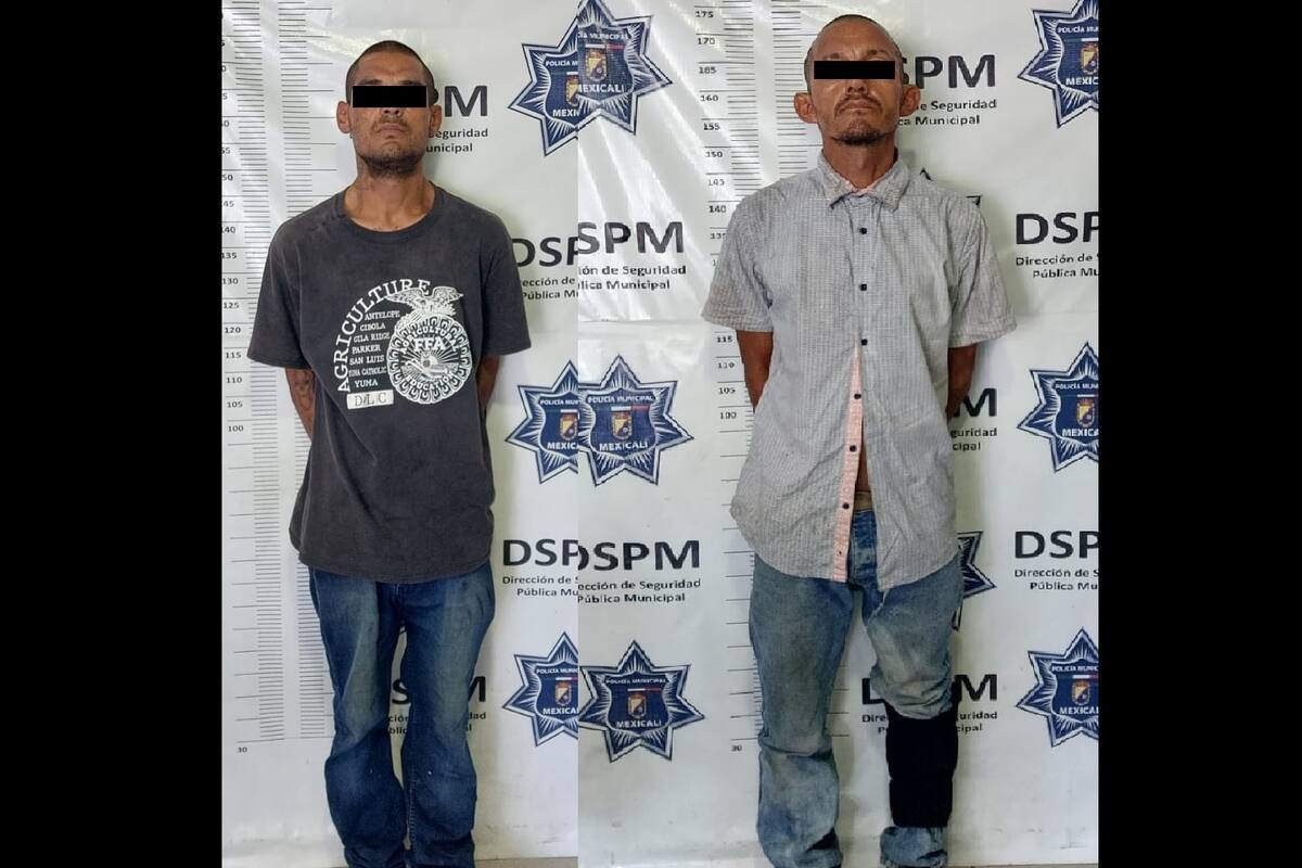 Caen dos hombres tras asalto