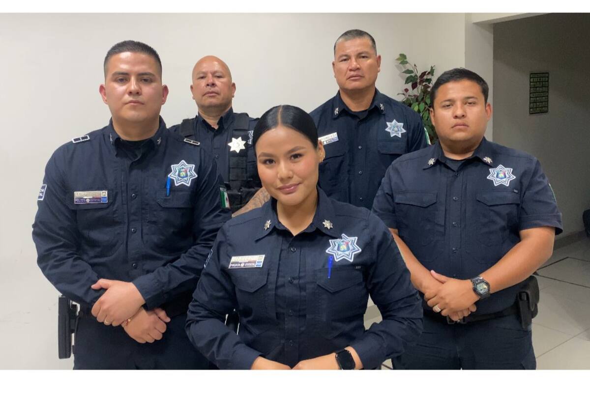 Reconocen labor de policías, por rescatar a usuarios de transporte en Hermosillo atorados en un arroyo