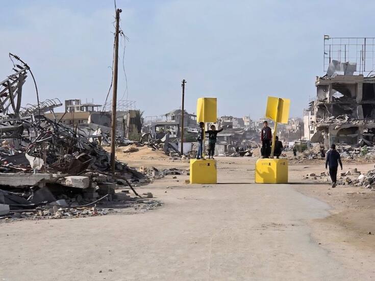 Al menos 77 palestinos muertos por disparos israelíes al cruzar la “línea amarilla” en Gaza tras el alto al fuego