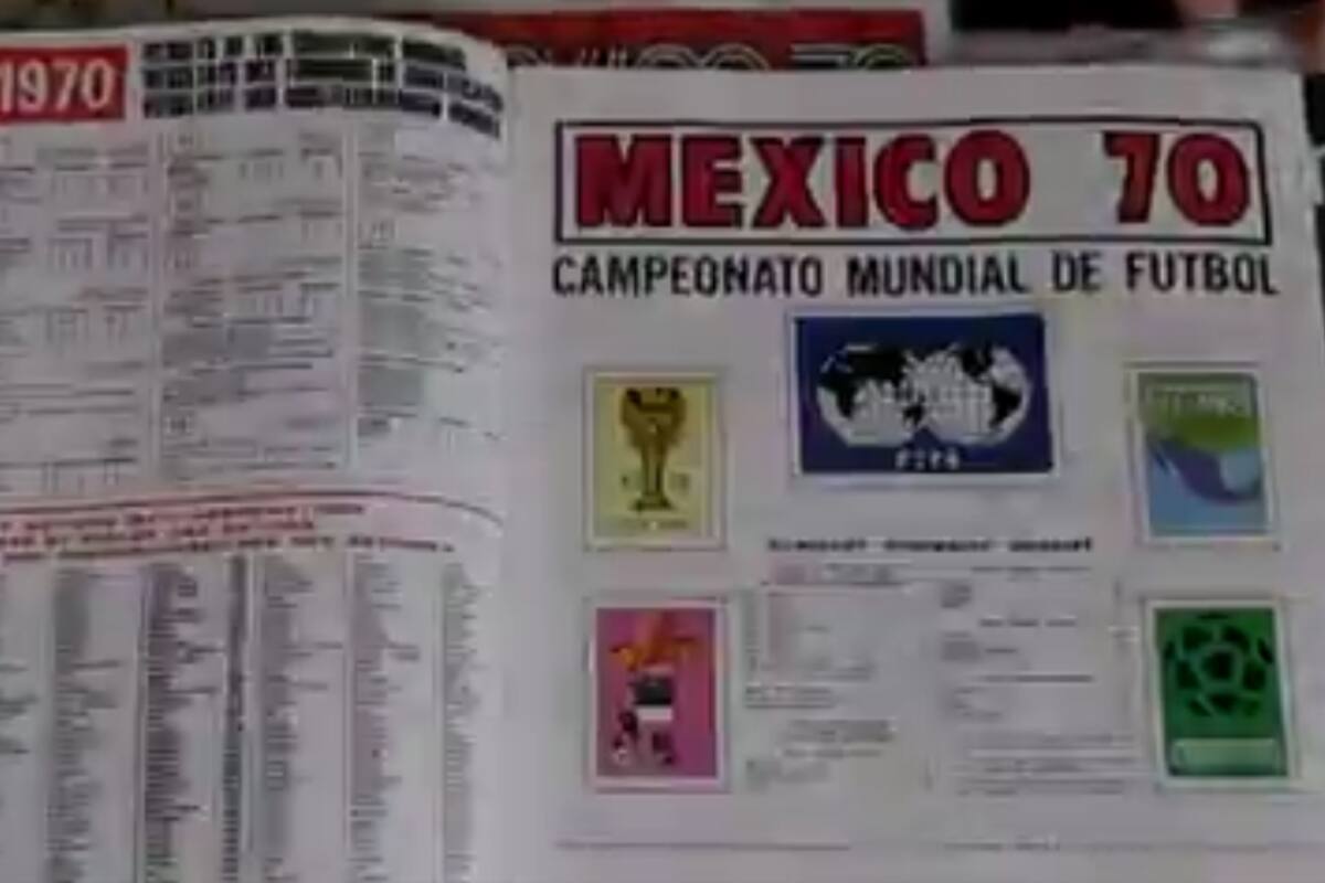 Panini celebra 50 años de su primer álbum, el del Mundial de México 70