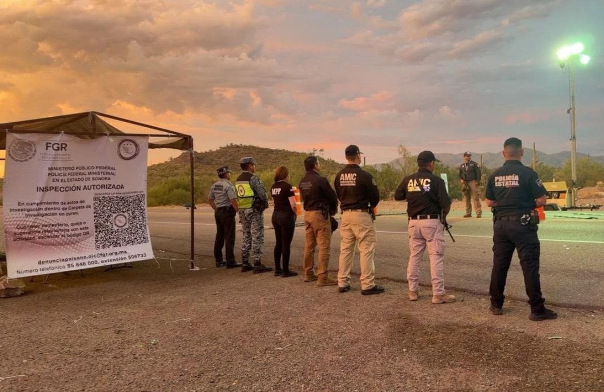 La Mesa Estatal de Seguridad mantiene vigilancia en Caborca-Sonoyta, Nogales-Ímuris, Estación Don y Querobabi. | Crédito: Manuel Jiménez