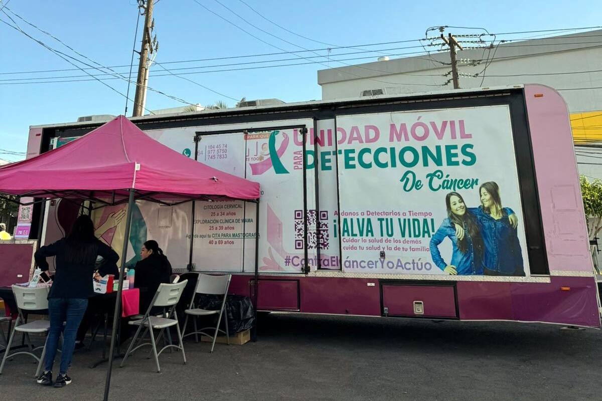 Unidad móvil para la detección del cáncer en la mujer tiene nueva ubicación en Tijuana