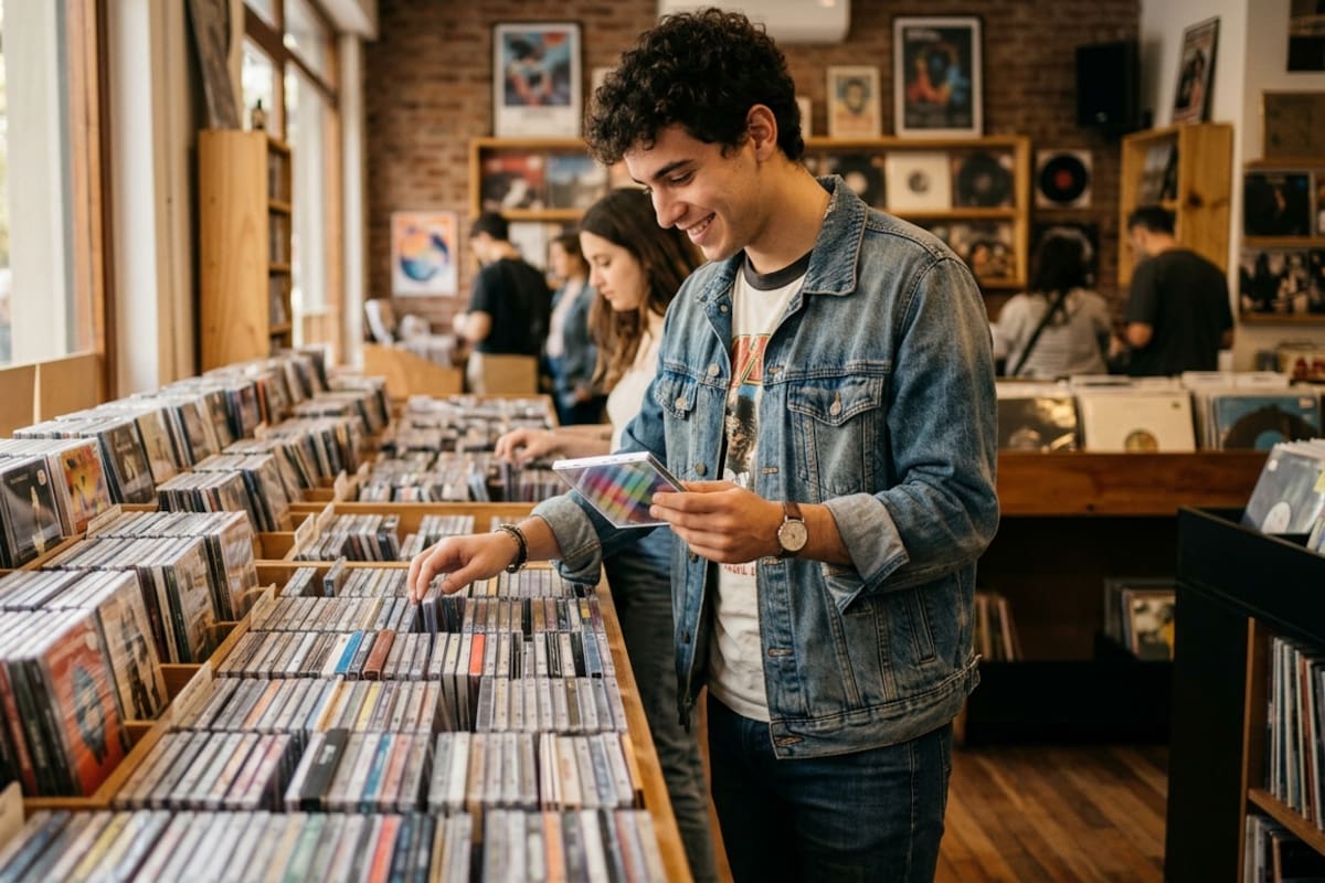 Los CDs regresan con fuerza entre los jóvenes de América con un aumento de 16% en sus ventas en Estados Unidos durante 2026, mientras México, Chile y Argentina también registran una nueva demanda por la música física impulsada por la nostalgia, el coleccionismo y precios más accesibles