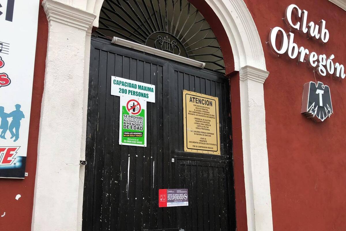 Amanece Club Obregón "suspendido" tras operativo nocturno