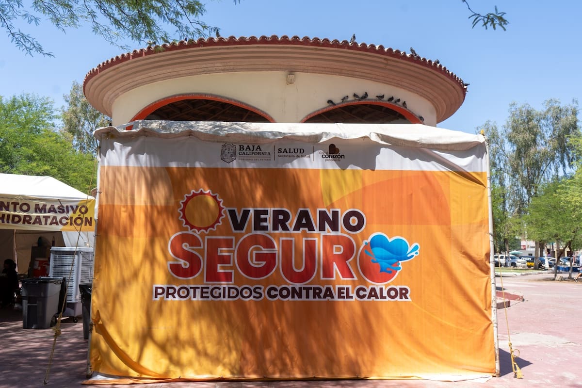 Calor en Mexicali mantiene alta demanda de atención en Parque del Mariachi; suman más de 3 mil beneficiados