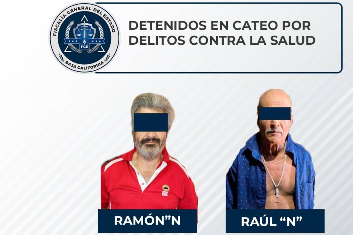 Cateos antidrogas de la FGE; hay dos detenidos