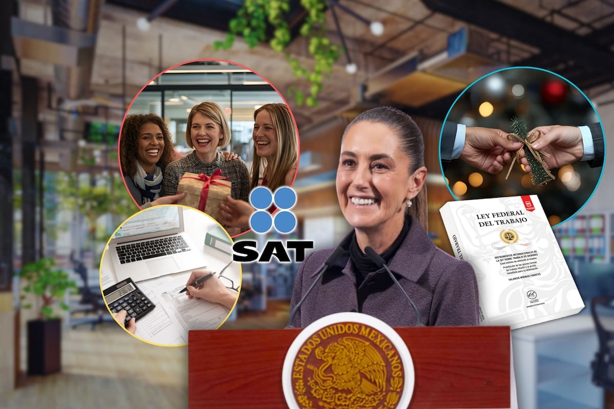 Cuánto les quedará de aguinaldo a los trabajadores que ganan entre 10 y 12 mil pesos ya con el descuento del SAT (ISR), según marca la Ley Federal del Trabajo