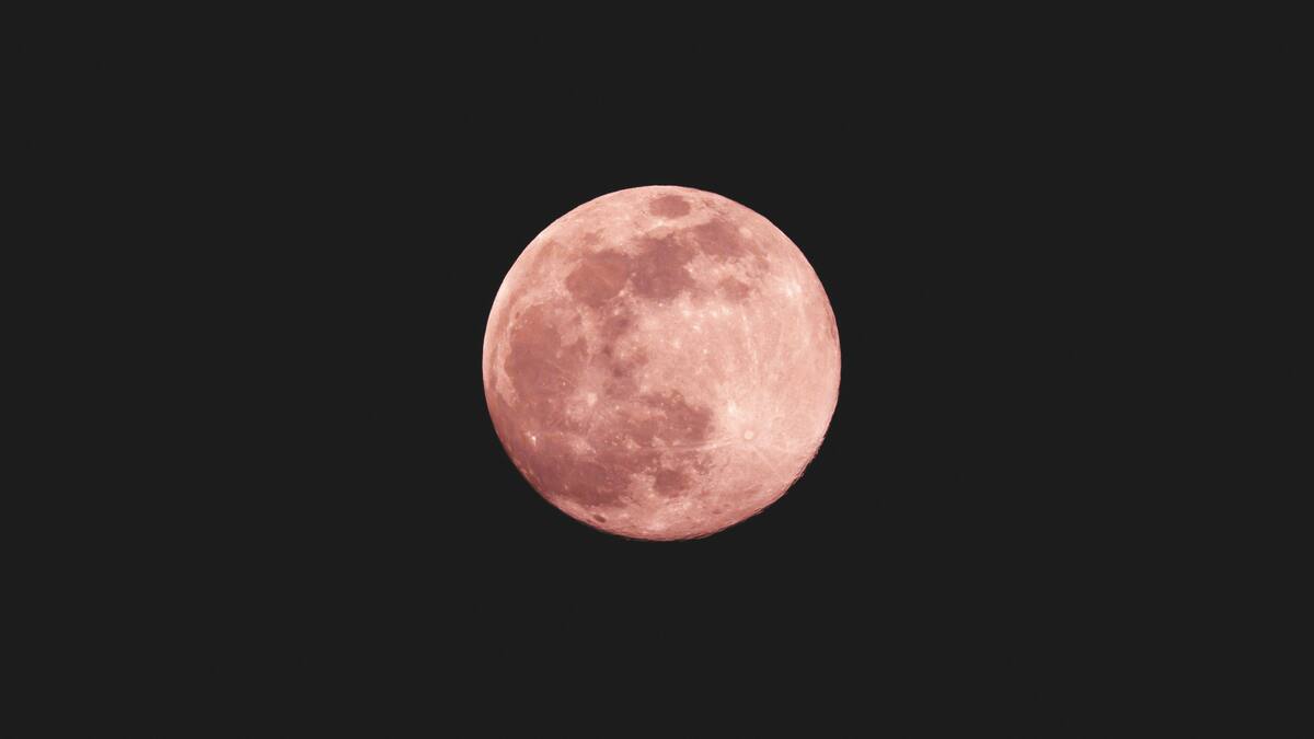 13 de abril hay luna rosa /Unsplash.