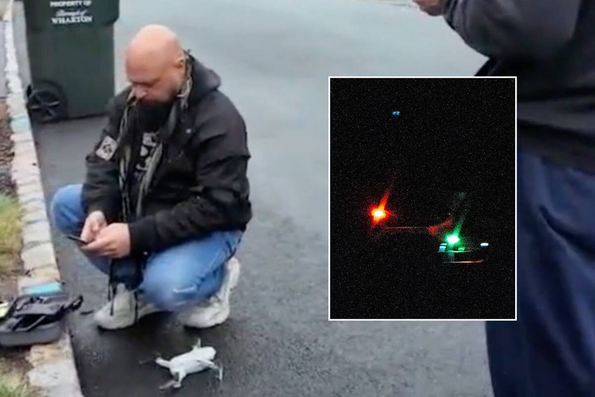 Investigador paranormal “pierde el control” de su dron tras un encuentro con un otro no identificado