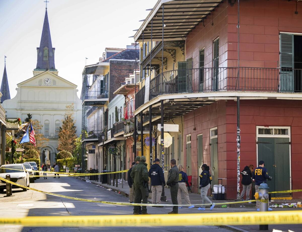 FBI contradice su declaración inicial sobre el atropellamiento masivo de Nueva Orleans. | Crédito: AP