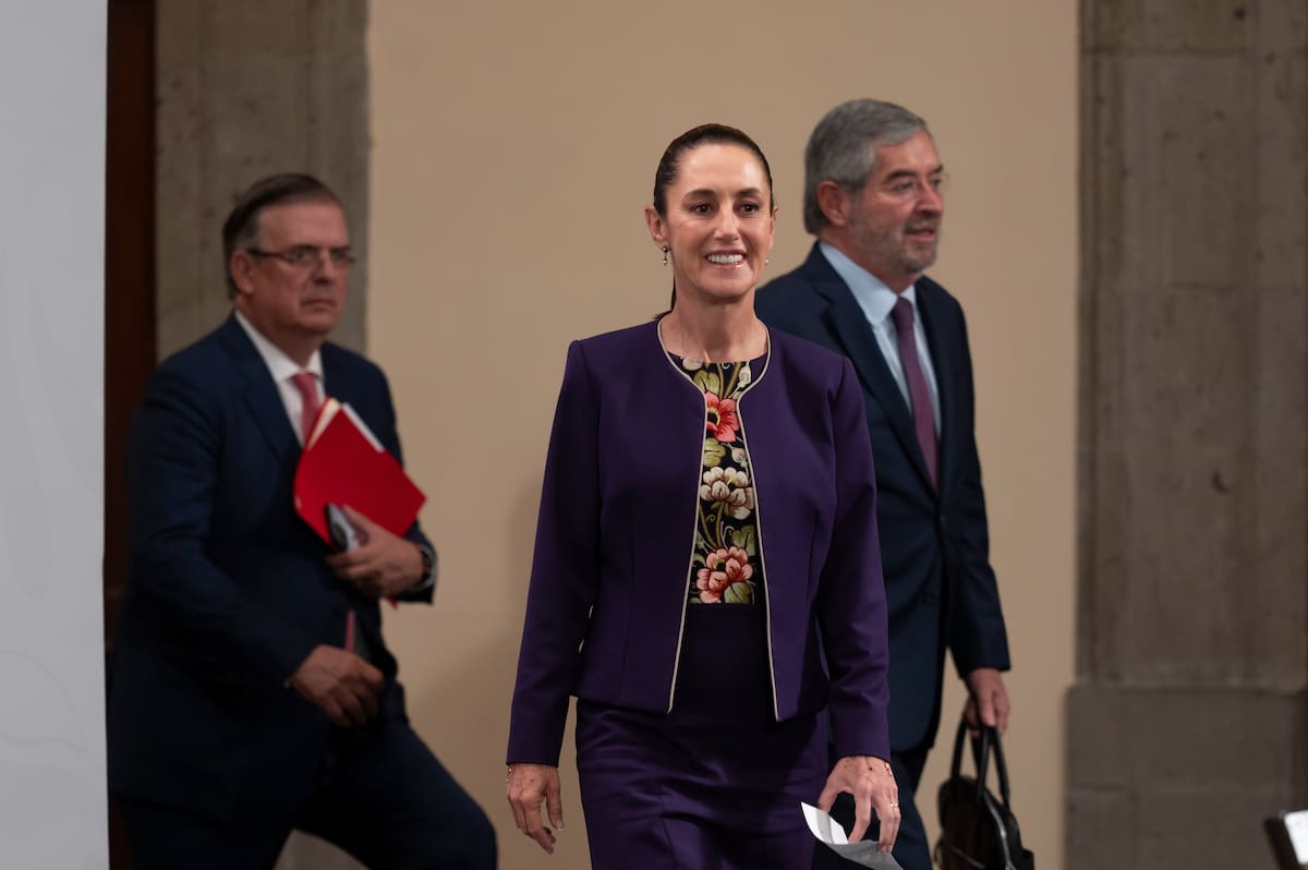 México logró un acuerdo con EEUU quien le otorgó una prórroga de 90 días. La presidenta Claudia Sheinbaum celebró el logro y lo señaló como el mejor acuerdo posible comprado con otras naciones. | Crédito: Presidencia