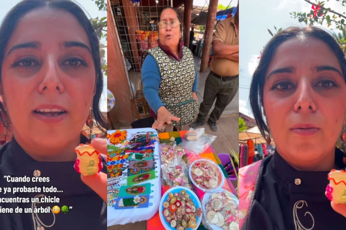 “No es accesorio, es chicle ancestral mexicano”: una herencia con historia que parece más una artesanía