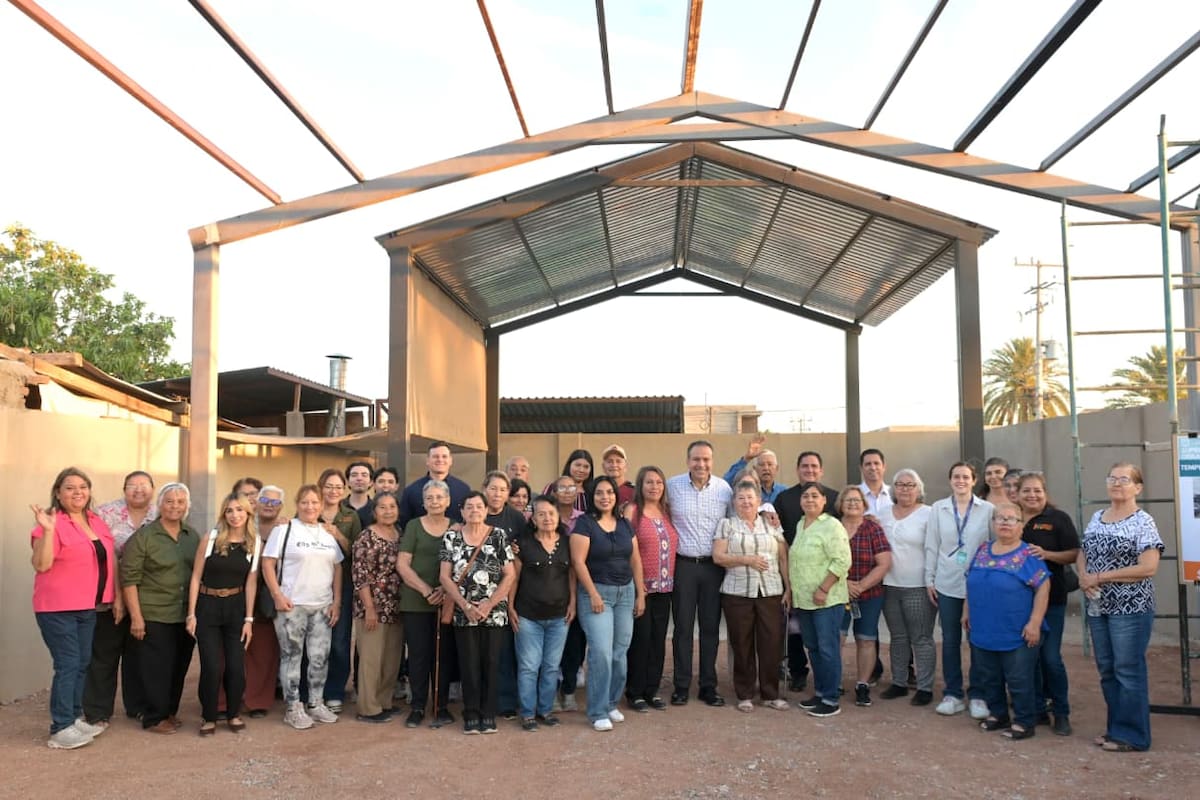 Astiazarán impulsa mejoras en templo María Niña con Presupuesto Creces en colonia Mártires de Cananea