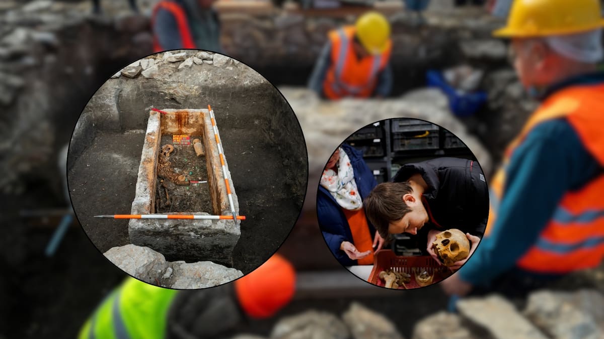 Arqueólogos del Museo de Historia de Budapest confirman el hallazgo excepcional de un sarcófago romano intacto de 1.700 años