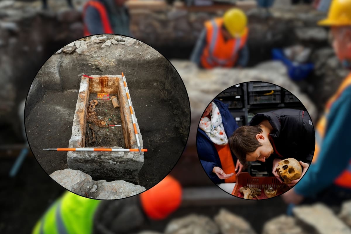 Arqueólogos del Museo de Historia de Budapest confirman el hallazgo excepcional de un sarcófago romano intacto de 1.700 años