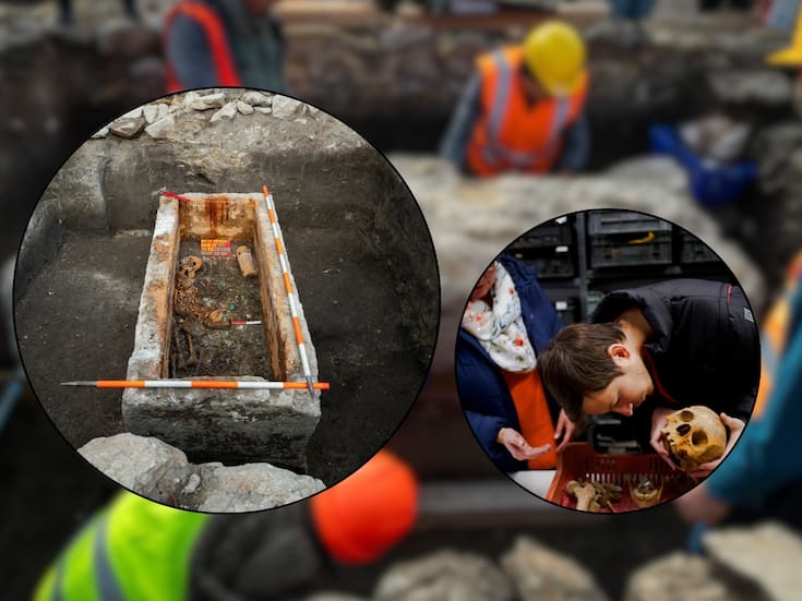 Arqueólogos del Museo de Historia de Budapest confirman el hallazgo excepcional de un sarcófago romano intacto de 1700 años