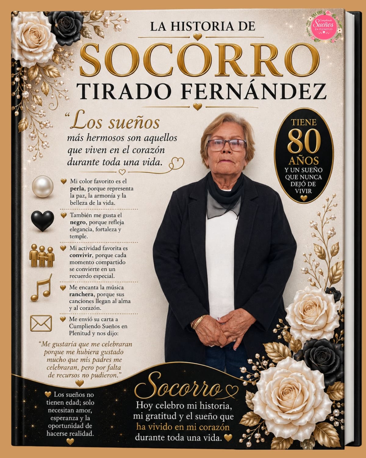 Las siete integrantes del Club de la Alegría esperan cumplir este anhelo el próximo 26 de julio y solicitan donaciones para hacer realidad la celebración. Foto: Cortesía.