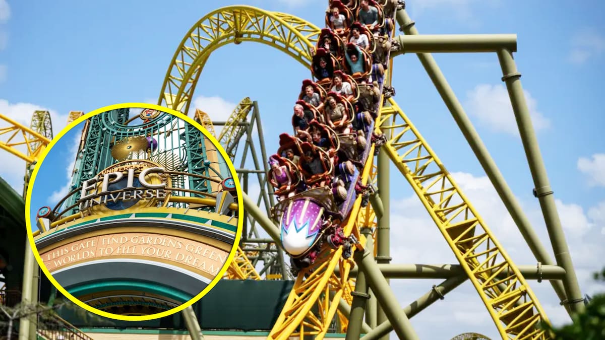 Muere visitante en montaña rusa de Universal’s Epic Universe en Orlando. FOTO: Especial