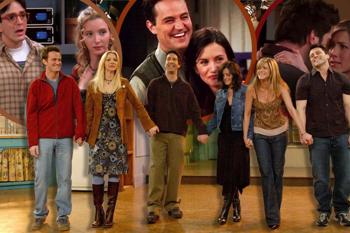 Estos son los finales alternativos de Friends que cambiaban el destino de los personajes, pero fueron descartados