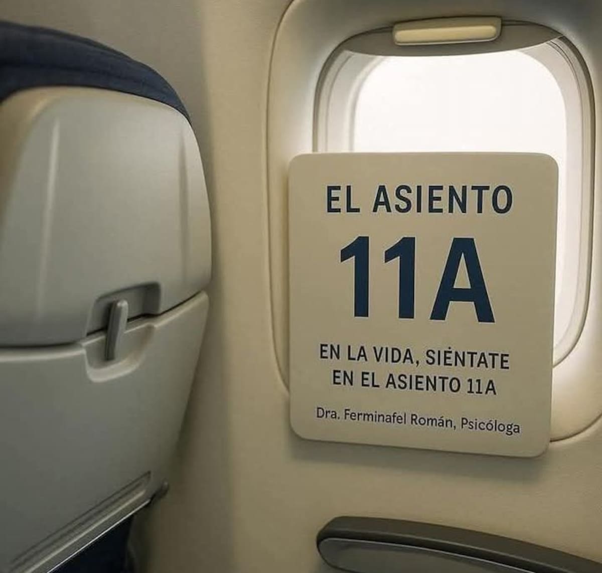 El asiento 11A de un avión