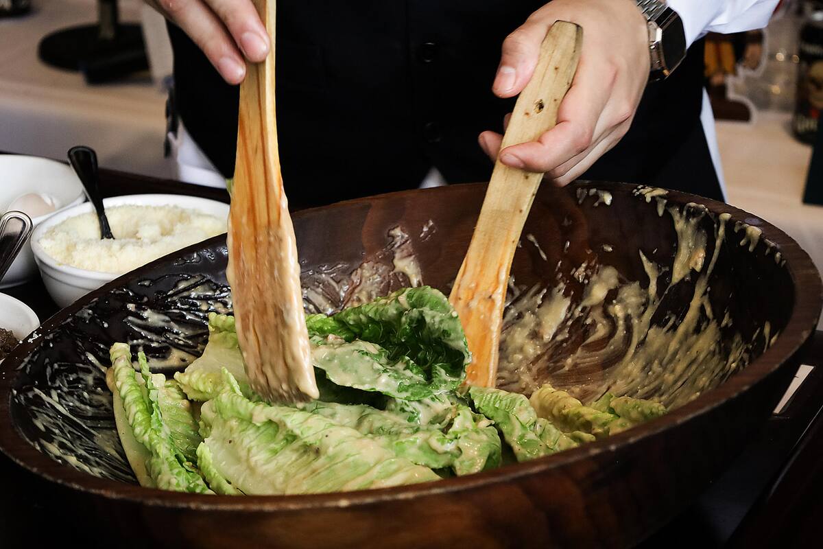 Ensalada Caesar’s cumple 100 años de su creación en Tijuana