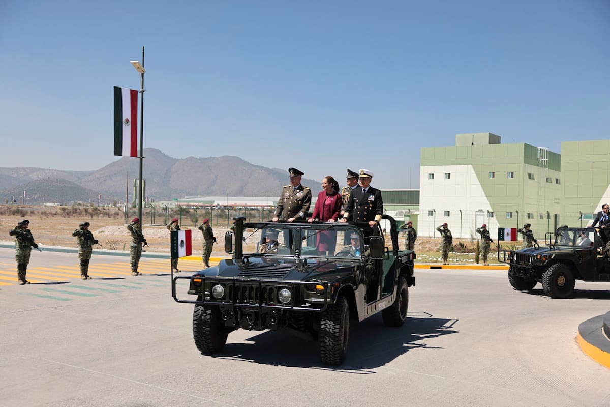 México sigue dominando las tendencias de gasto militar en Centroamérica y el Caribe, según el SIPRI. | Crédito: Presidencia