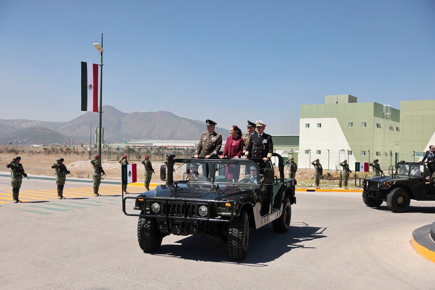 México sigue dominando las tendencias de gasto militar en Centroamérica y el Caribe, según el SIPRI. | Crédito: Presidencia